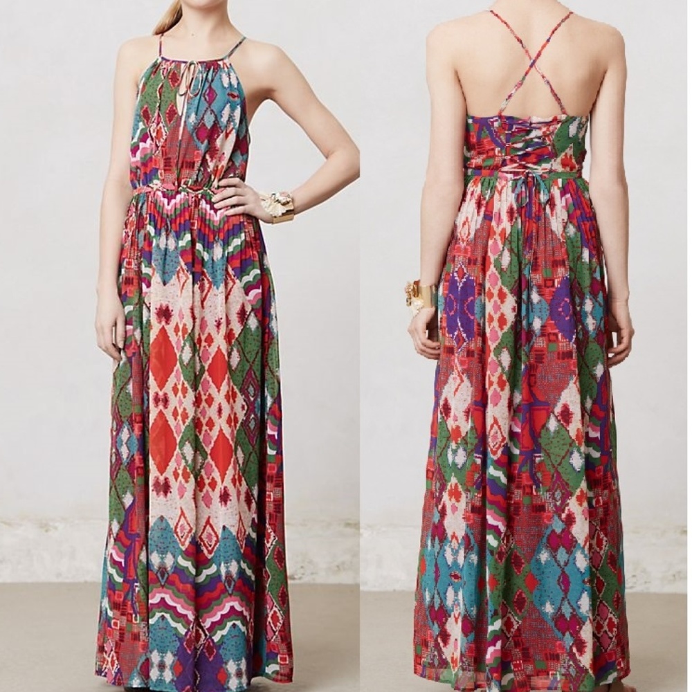Maeve Anthropologie Tarana Maxi Dress - Picture 5 of 7
